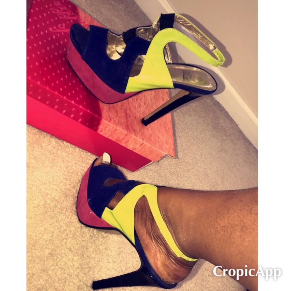 Colorful heels